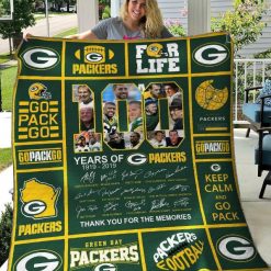 Green Bay Packers Quilt Blanket Th2806