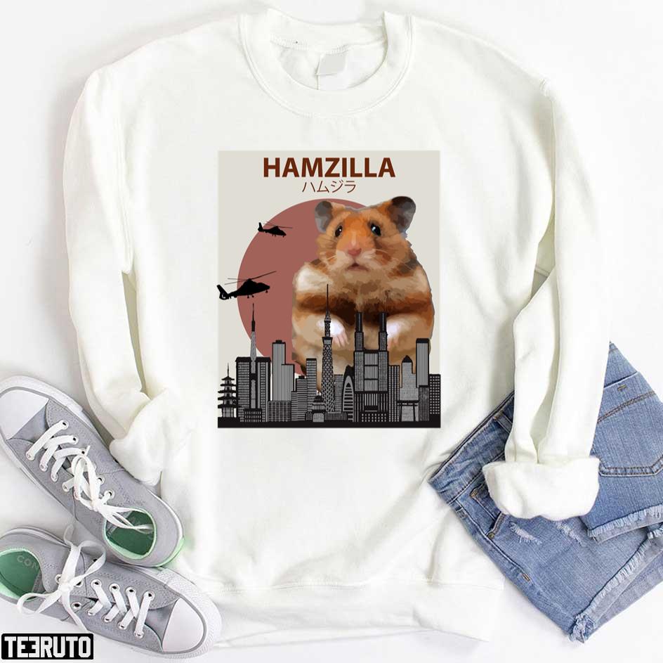 Hamzilla Giant Hamster Monster Unisex T-Shirt