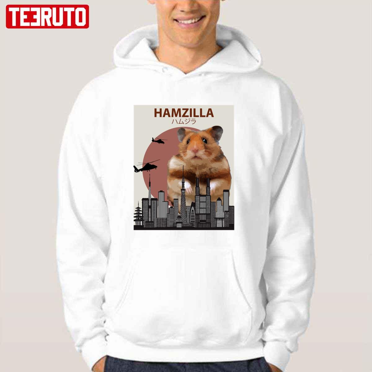 Hamzilla Giant Hamster Monster Unisex T-Shirt