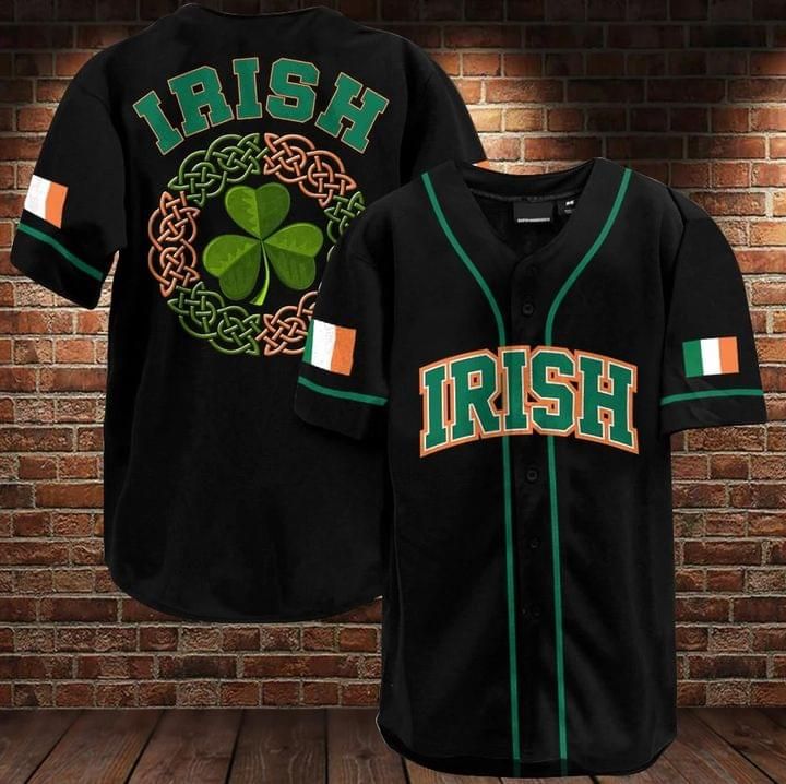 Happy St Patrick’s Day Irish Gift For Lover Baseball Jersey