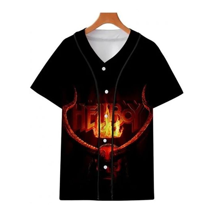 Hellboy New Trendy Cool 1 Gift For Lover Baseball Jersey