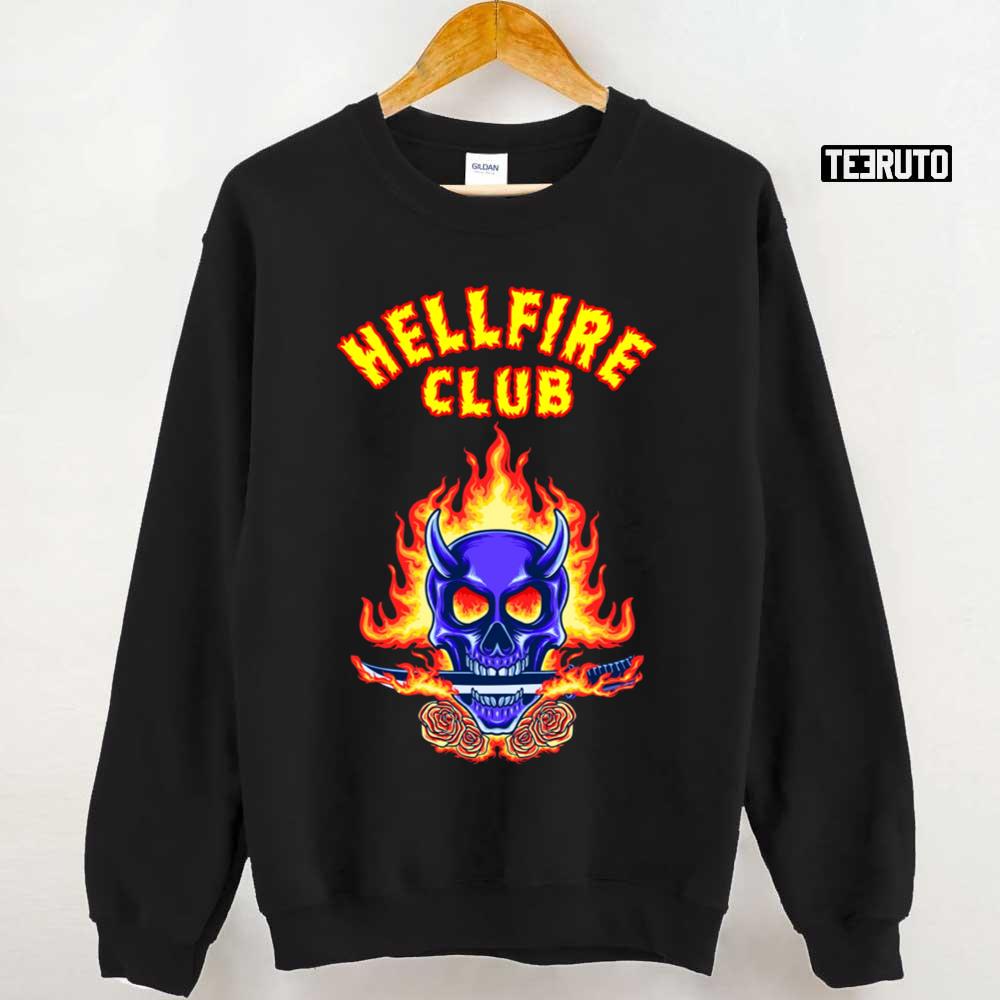 Hellfire Club Inspired D&D Stranger Things 4 Series Unisex T-Shirt
