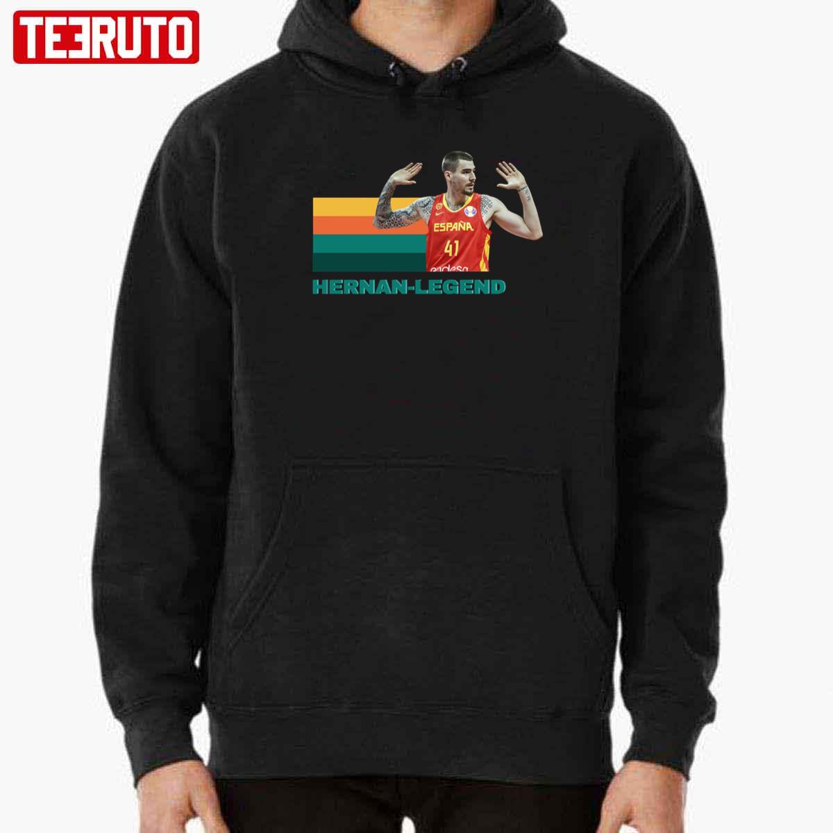 Hernan-legend Juancho Hernangómez Bo Cruz Hustle Movie Unisex T-Shirt