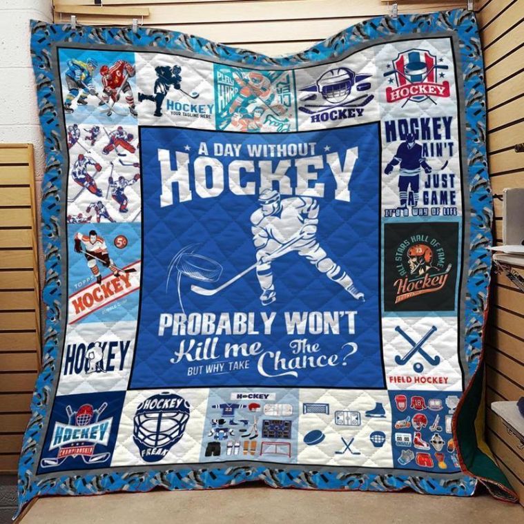 Hockey A Day Without Hockey Quilt