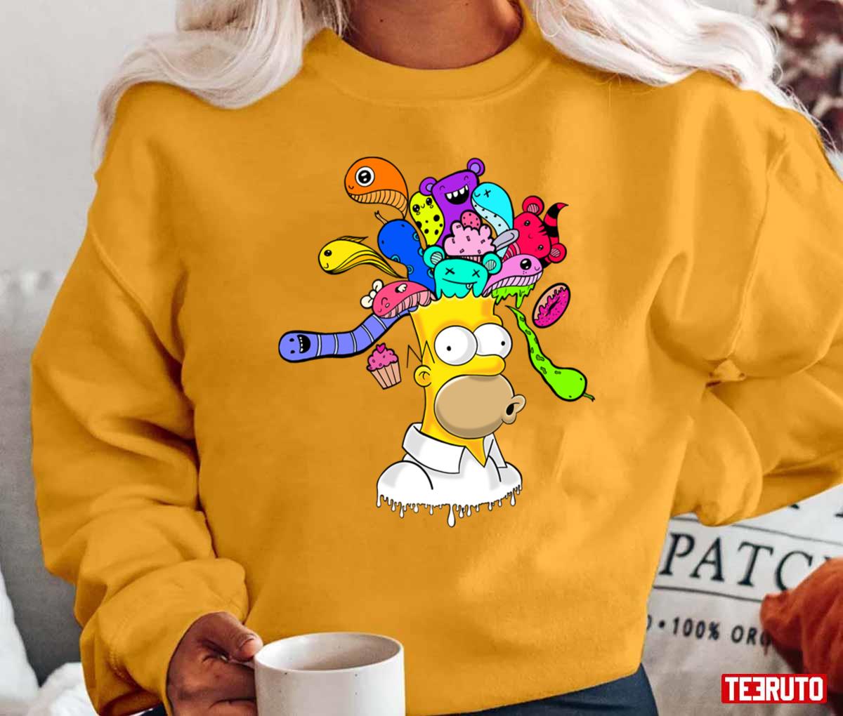 Homer Got Looney Fanart Unisex T-Shirt
