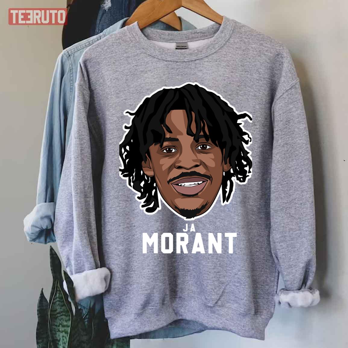 Ja Morant Potrait Art Memphis Grizzlies Unisex T-Shirt