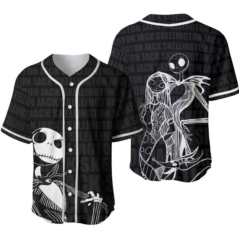 Jack Skellington Baseball Jersey 333 Gift For Lover Jersey