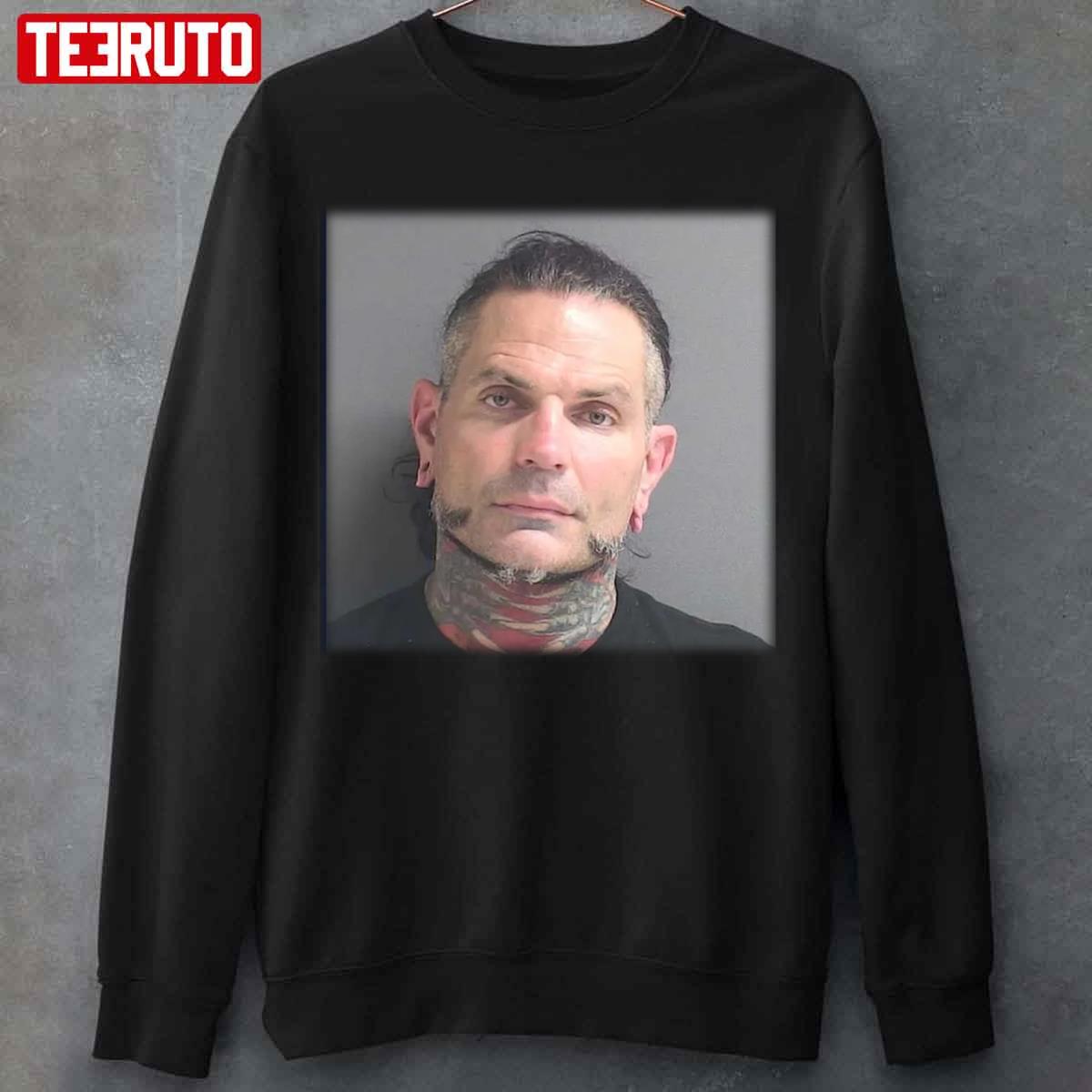 Jeff Hardy Arrested Mugshot Unisex Sweatshirt