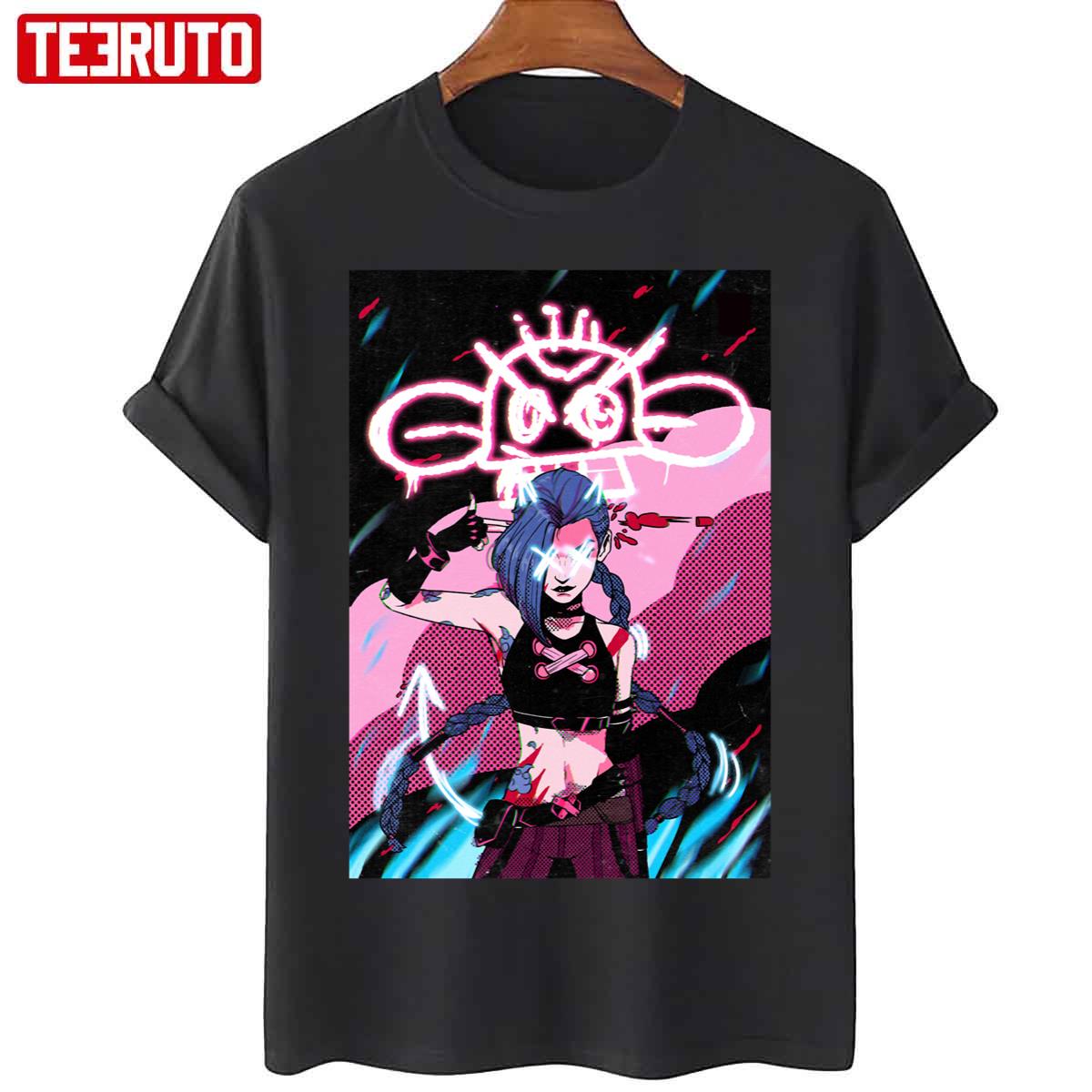 Jinx Arcane Best Fan Art Unisex T-Shirt