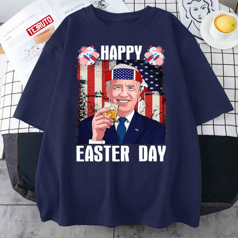 Joe Biden Easter Day For 4th Of July 2022 Patriotic Funny Unisex T-Shirt