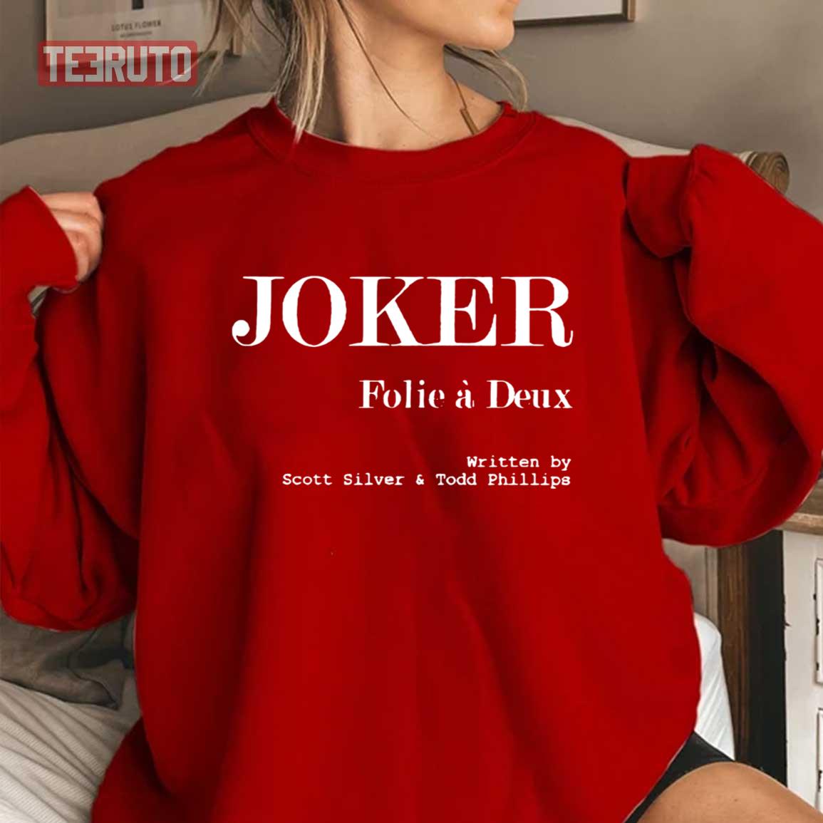 Joker Folie A Duex Joker 2 Unisex Sweatshirt