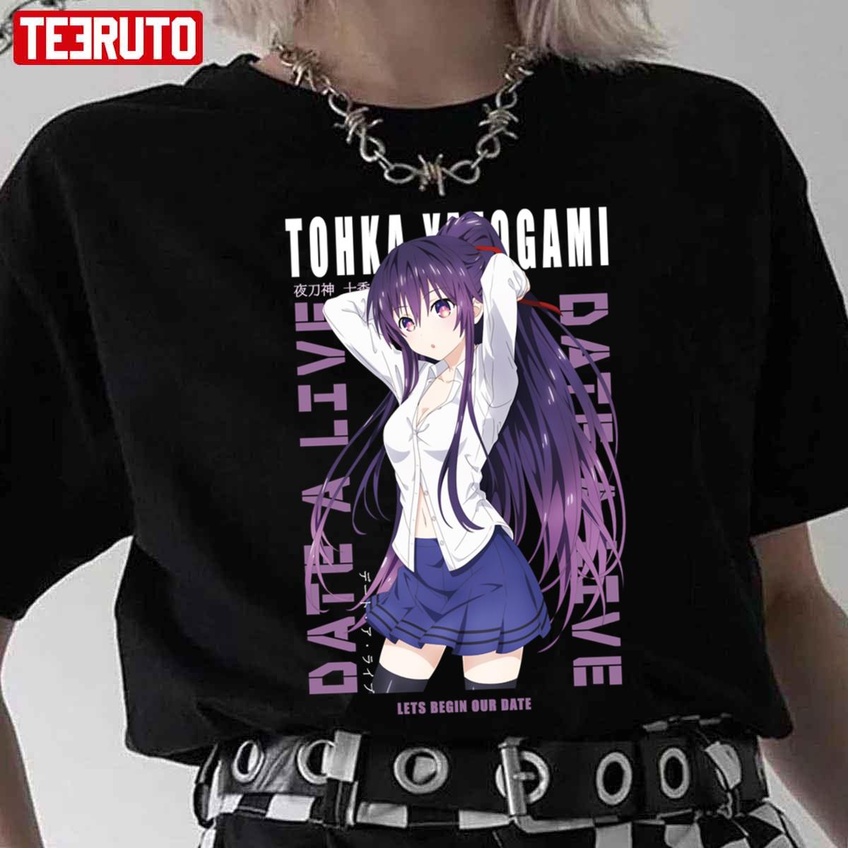 Kawaii Date A Live Tohka Yatogami Unisex T-Shirt