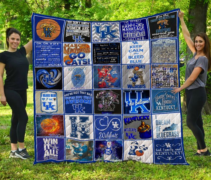 Kentucky Wildcats Quilt Blanket Lc37 - Teeruto