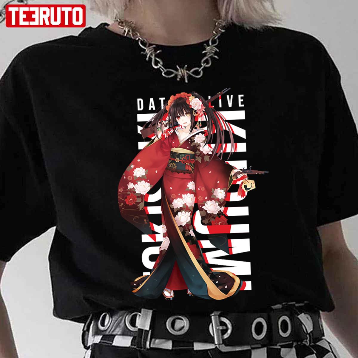 Kurumi Yukata Date A Live Unisex T-Shirt