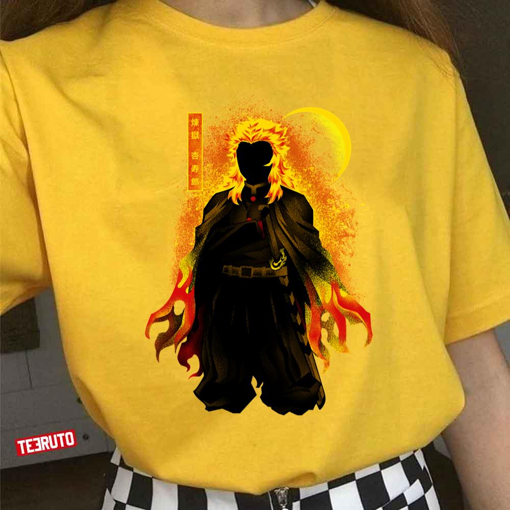 Kyojuro Hashira Dark Shadow Unisex T-Shirt