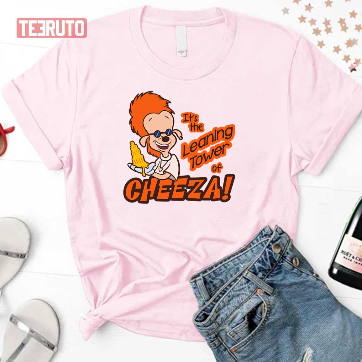 Leaning Tower of Cheeza A Goofy Movie Unisex T-Shirt