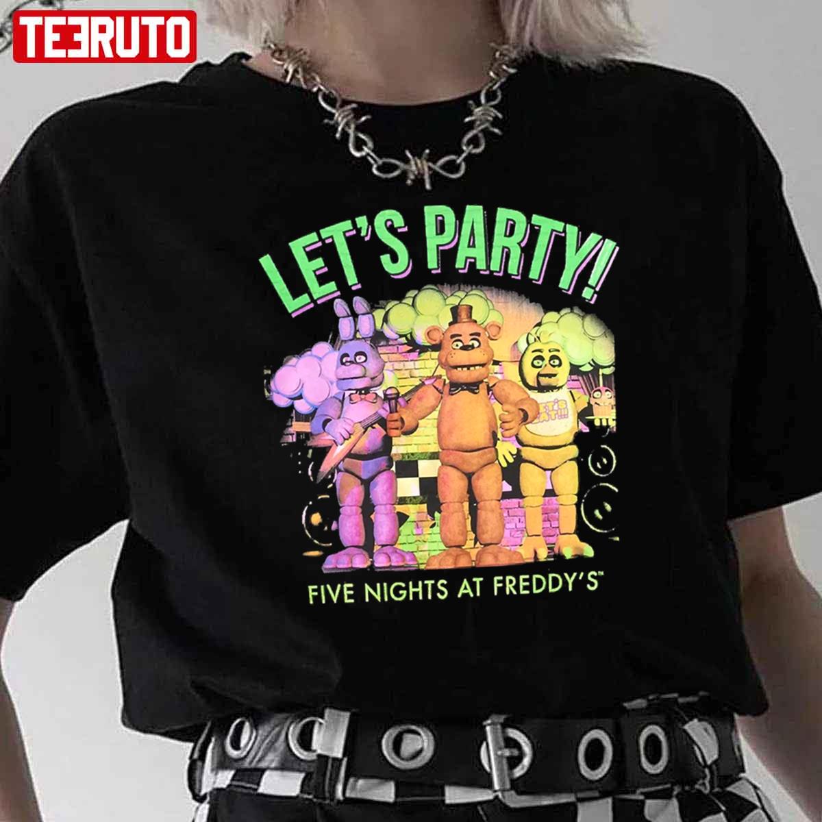 Fnaf Let's Party T-Shirt