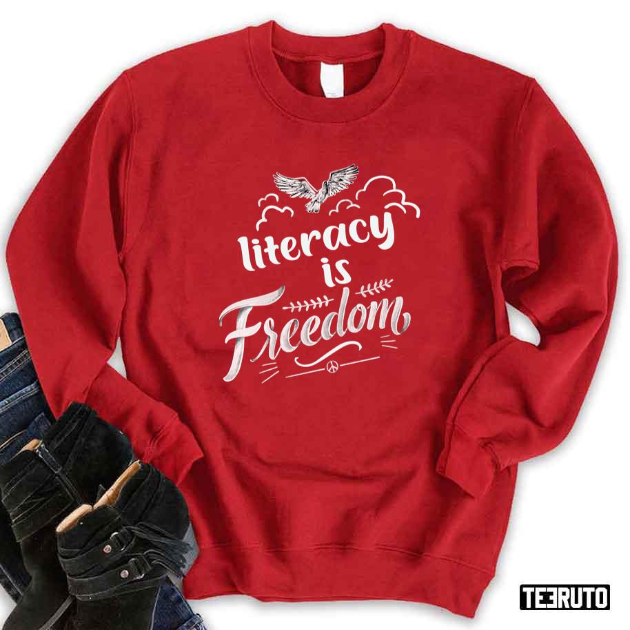 Literacy Is Freedom Unisex T-Shirt