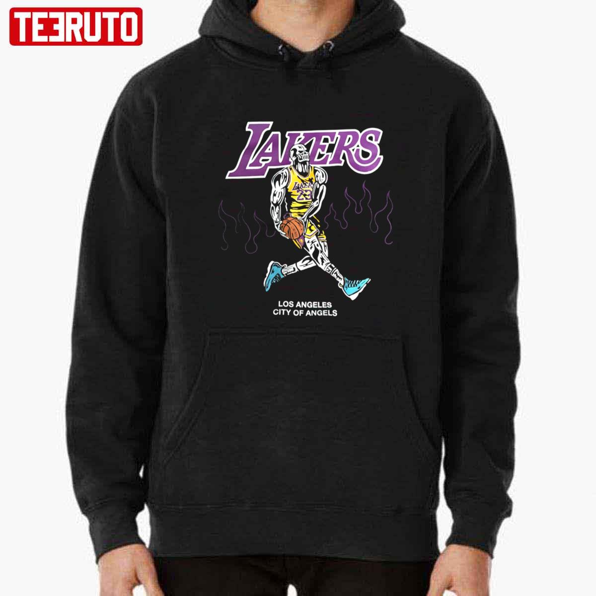 Los Angeles City Of Angels Lebron Lakers Warren Lotas Unisex T-Shirt