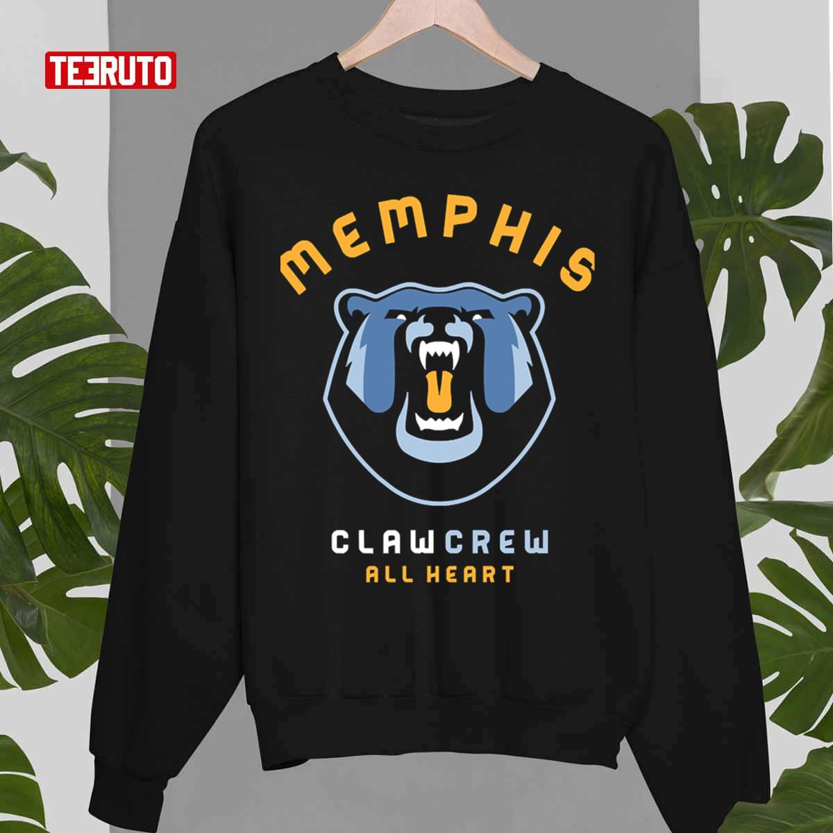 Memphis Grizzlies Nba Playoffs Run Claw Crew Unisex T-Shirt
