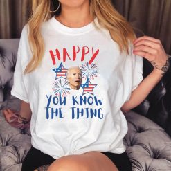 Merry 4th Of You Know The Thing Anti Biden Independence President Unisex T-Shirt