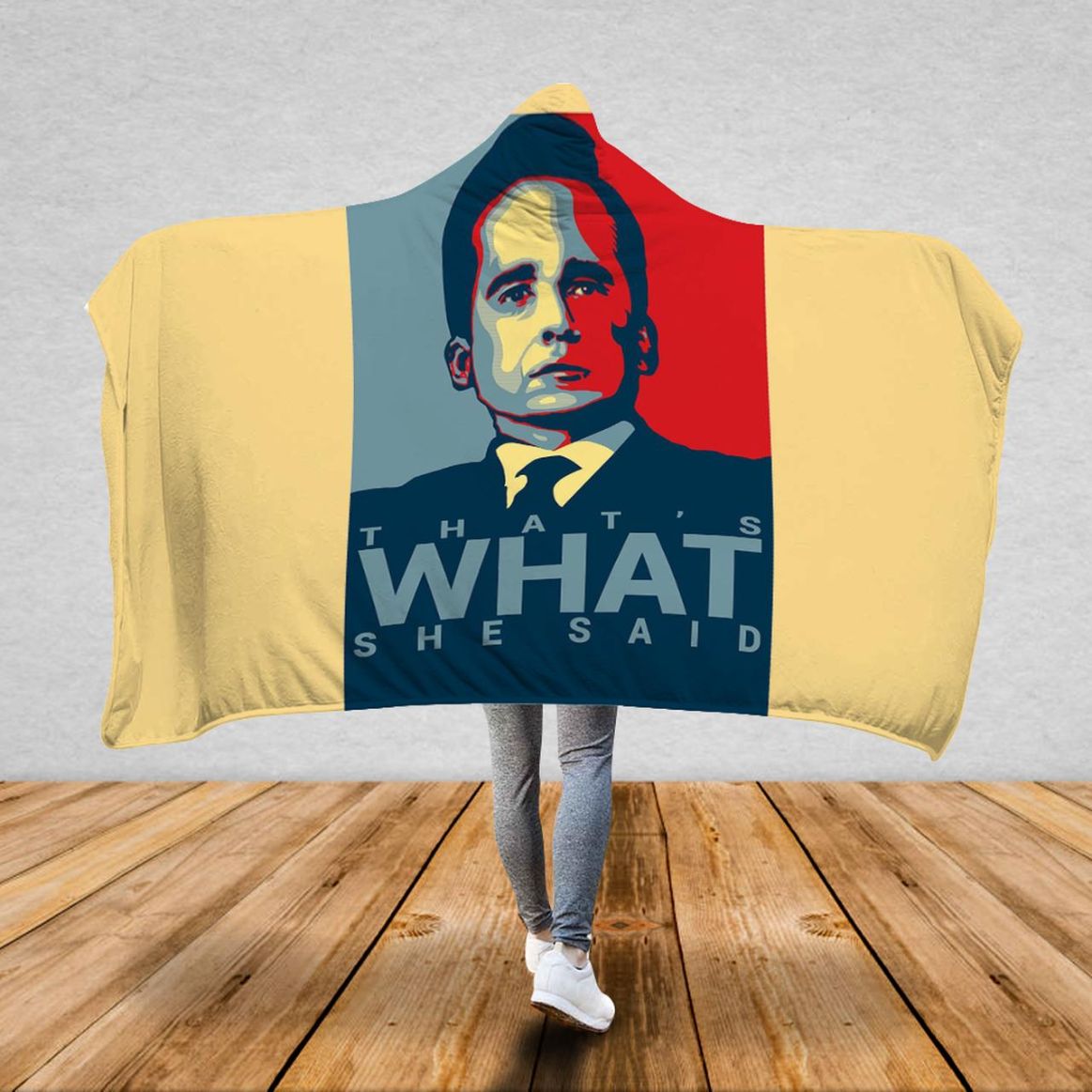 Michael Scott  ThatS What She Said! Quilt Blanket