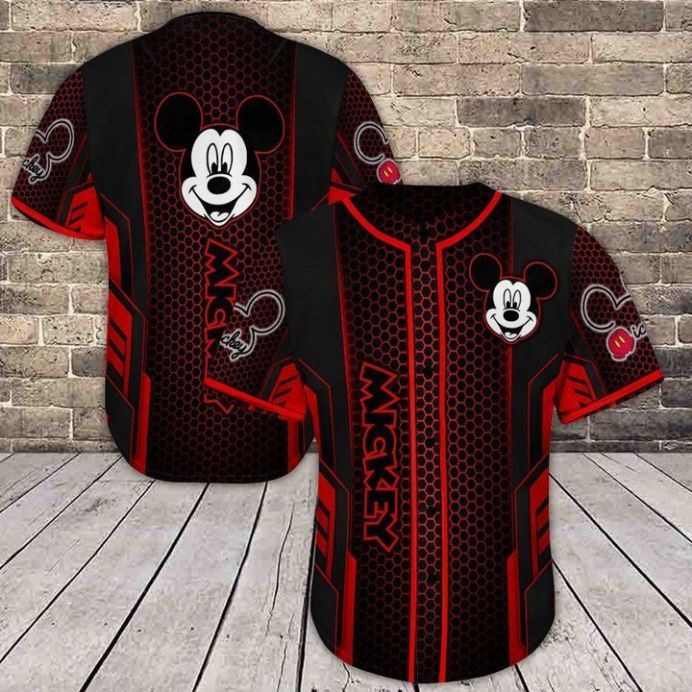 Mickey Mouse Disney Hive 123456 Gift For Lover Baseball Jersey