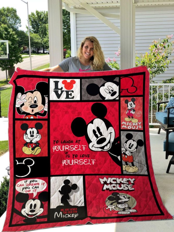 Disney Quilt Blanket Mickey Mouse Quilt Blanket 