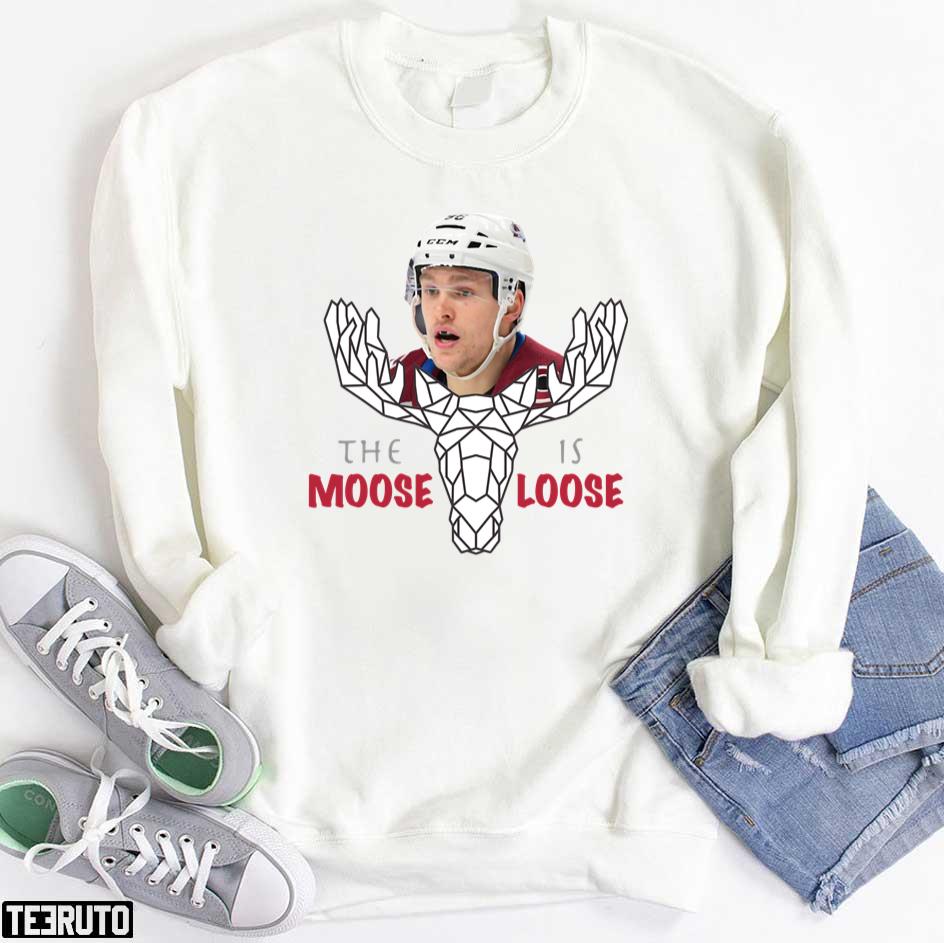 Mikko Rantanen Colorado Avalanche The Moose Is Loose | Active T-Shirt