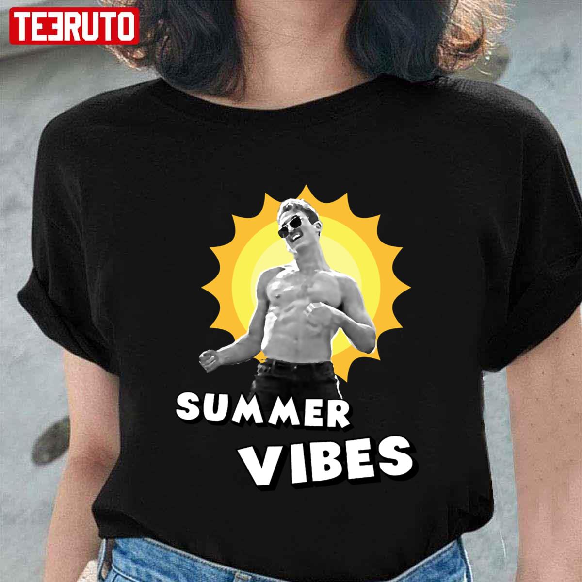 Miles Teller Rooster Top Gun Summer Vibes Unisex T-Shirt