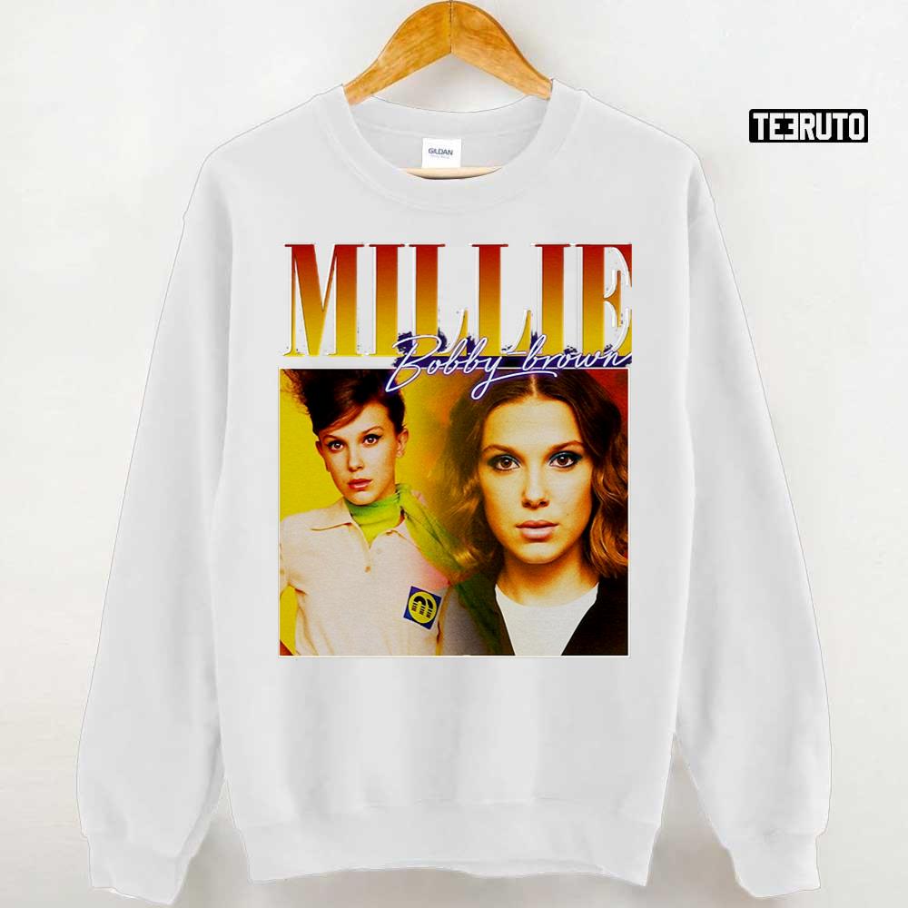 Millie Bobby Brown Aesthetic Retro Graphic Unisex T-shirt - Teeruto