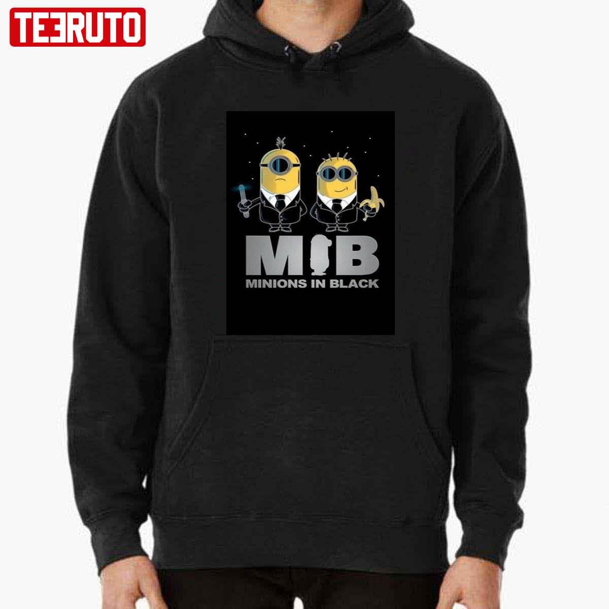 Minion X Men In Black Mib Funny Unisex Sweatshirt