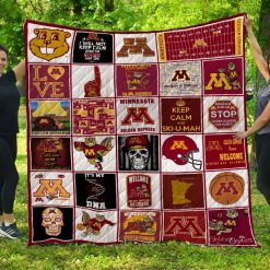 Minnesota Golden Gophers Quilt Blanket LC5
