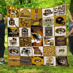 Missouri Tigers Quilt Blanket LC1