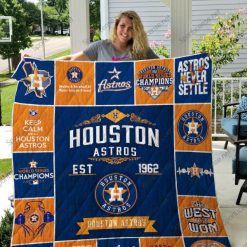 MLB  Houston Astros quilt blanket DUP
