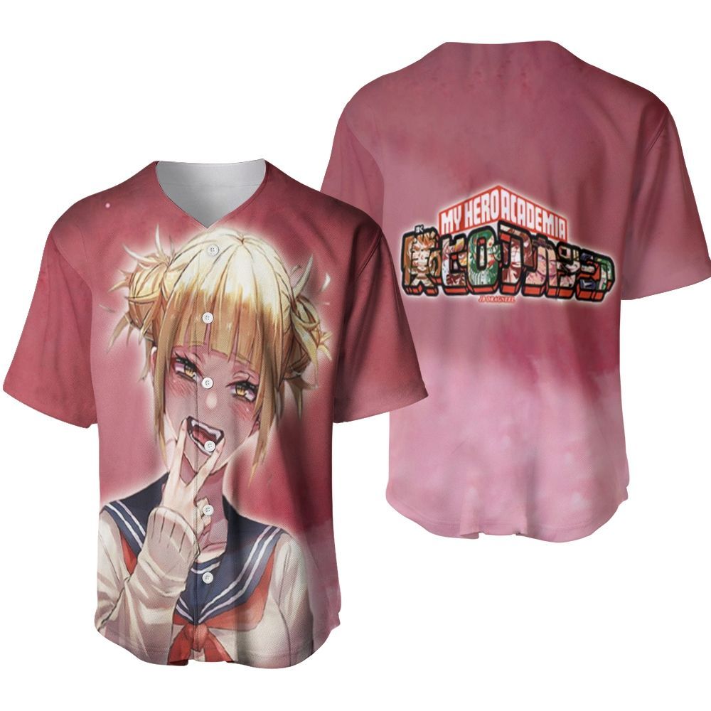 My Hero Academia Nejire Hado Cute Smile For Fan Gift For Lover Baseball Jersey
