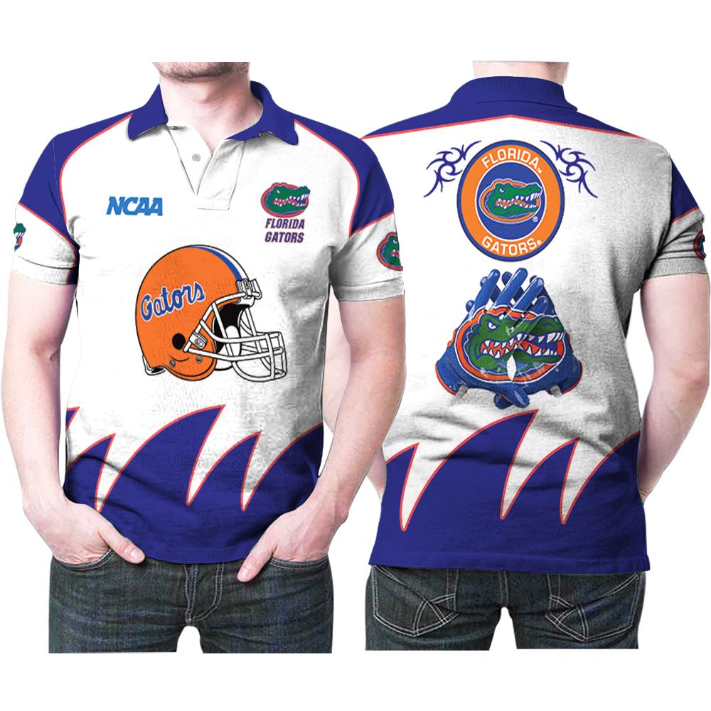 Ncaa Florida Gators Logo Gloves Helmet 3d Printed Gift For Florida Gators Fan Polo Shirt All Over Print Shirt 3d T-shirt