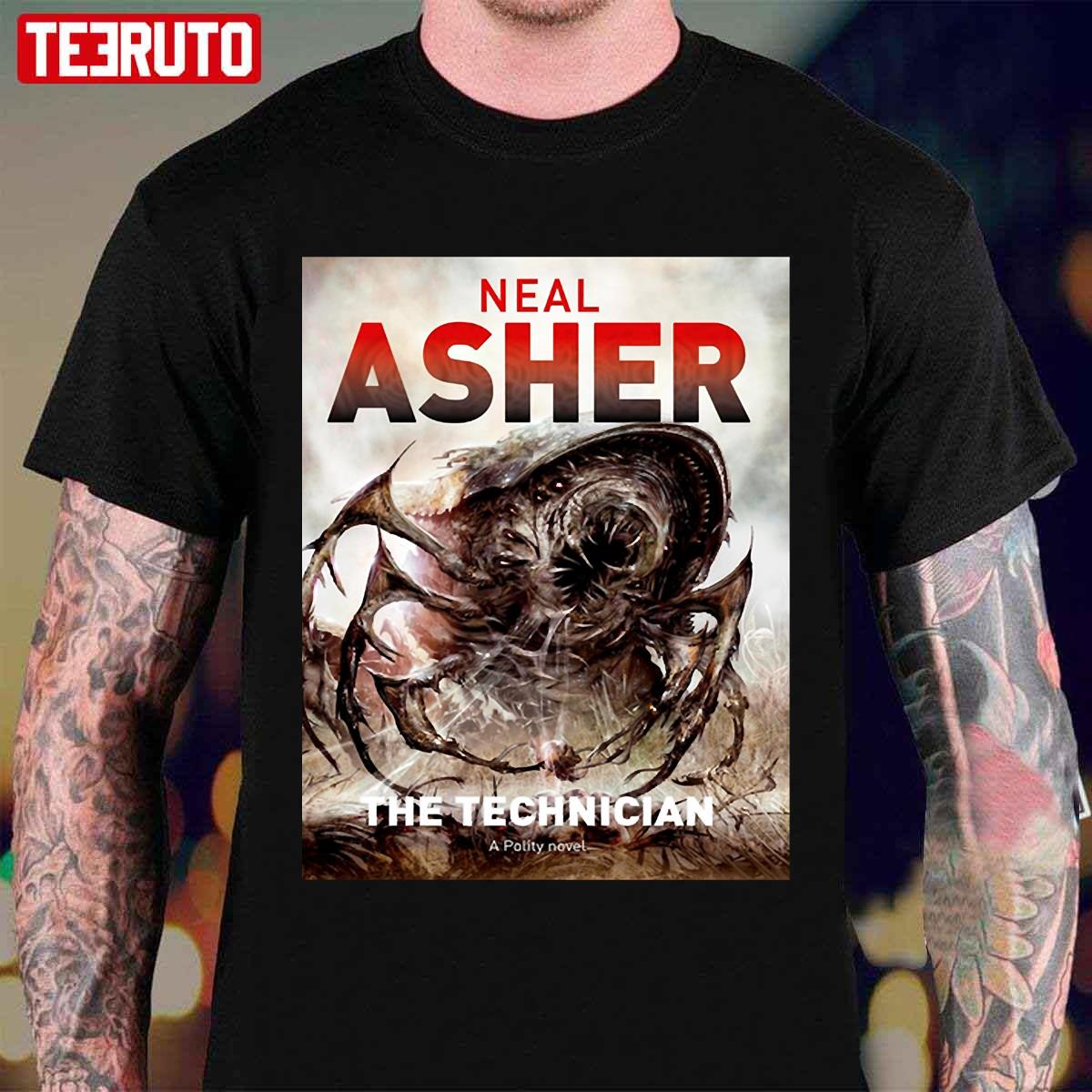 Neal Asher The Technician Unisex T-Shirt