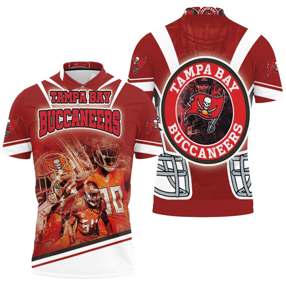 Nfc South Division Champions Tampa Bay Buccaneers Super Bowl 2021 Polo Shirt All Over Print Shirt 3d T-shirt