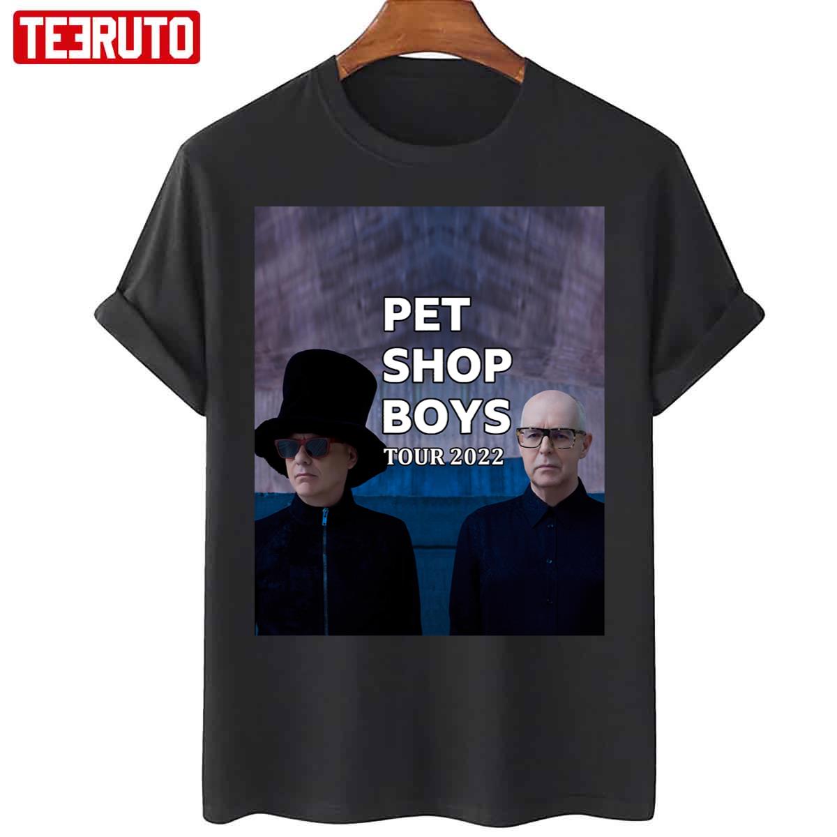 Ninpet Pet Shop Boys The Unity World Tour 2022 Unisex T-Shirt