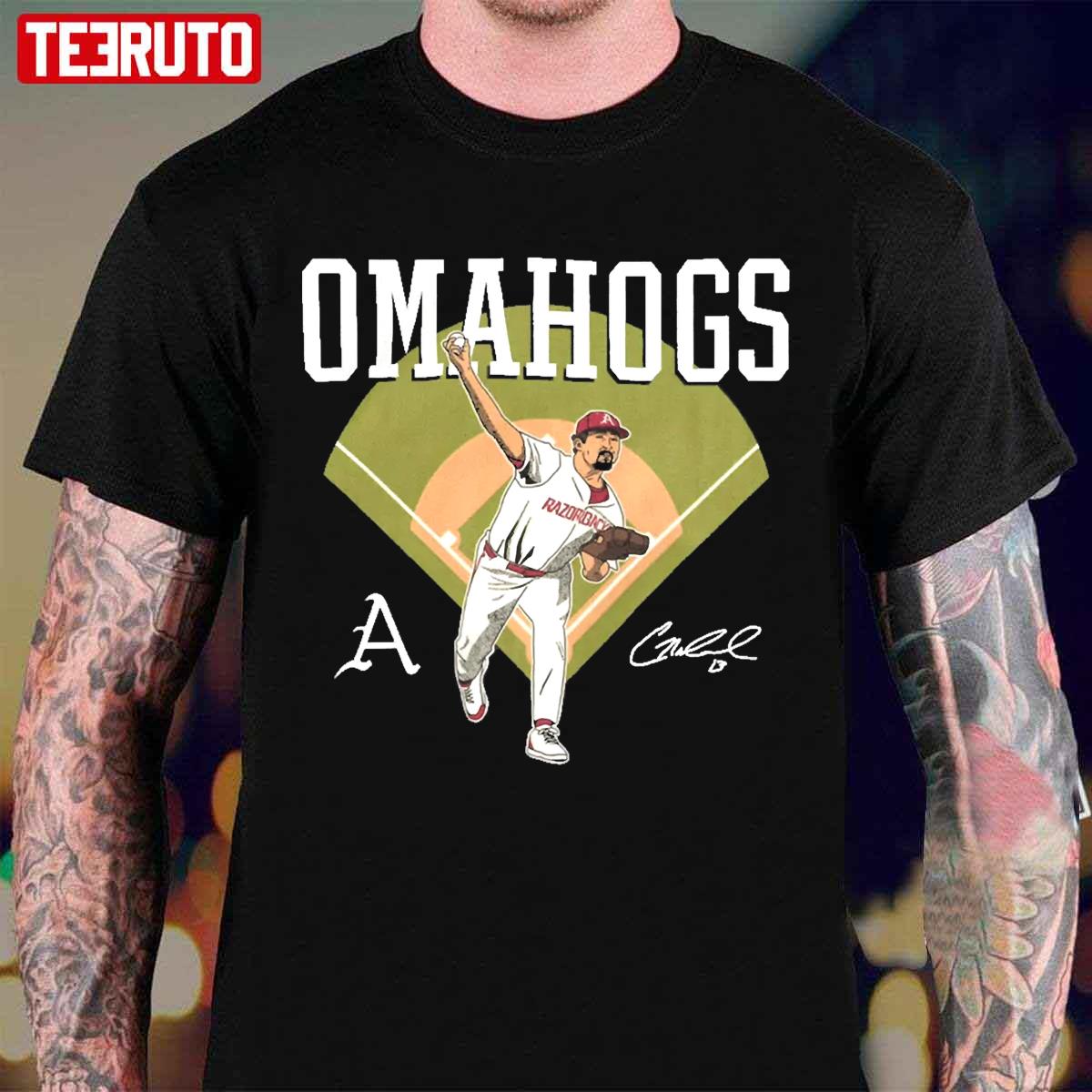 Omahogs A Logo Unisex T-Shirt