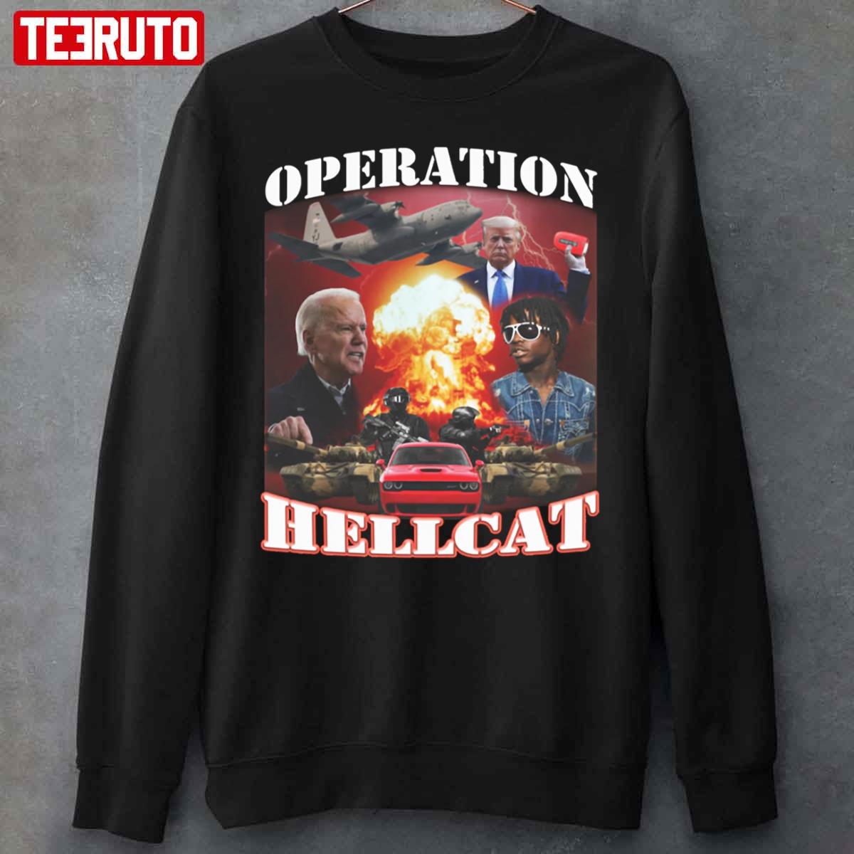 Operation Hellcat Funny Proud Ultra Maga King 2024 Make America Great Again  Unisex Sweatshirt - Teeruto