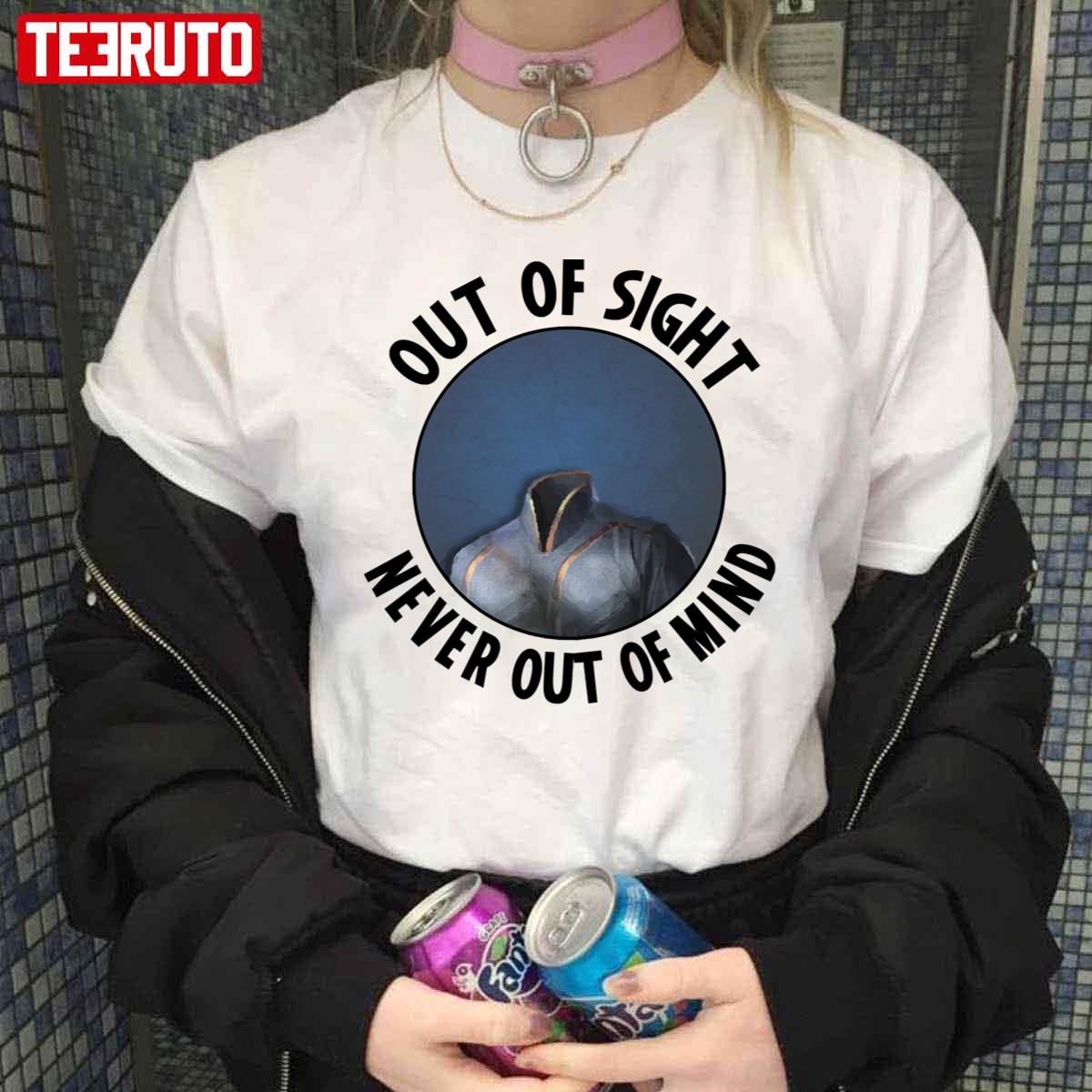 Out Of Sight Never Out Of Mind Rip Translucent The Boys Unisex T-Shirt