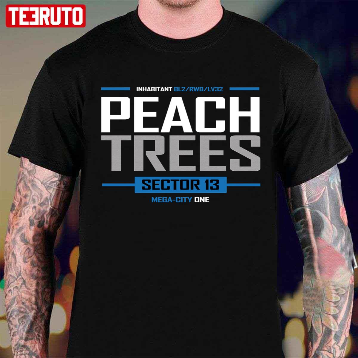 Peach Trees Unisex Sweatshirt