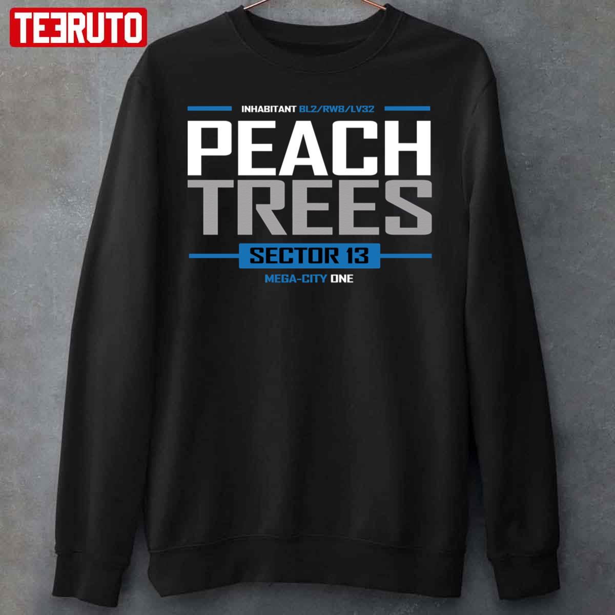 Peach Trees Unisex Sweatshirt