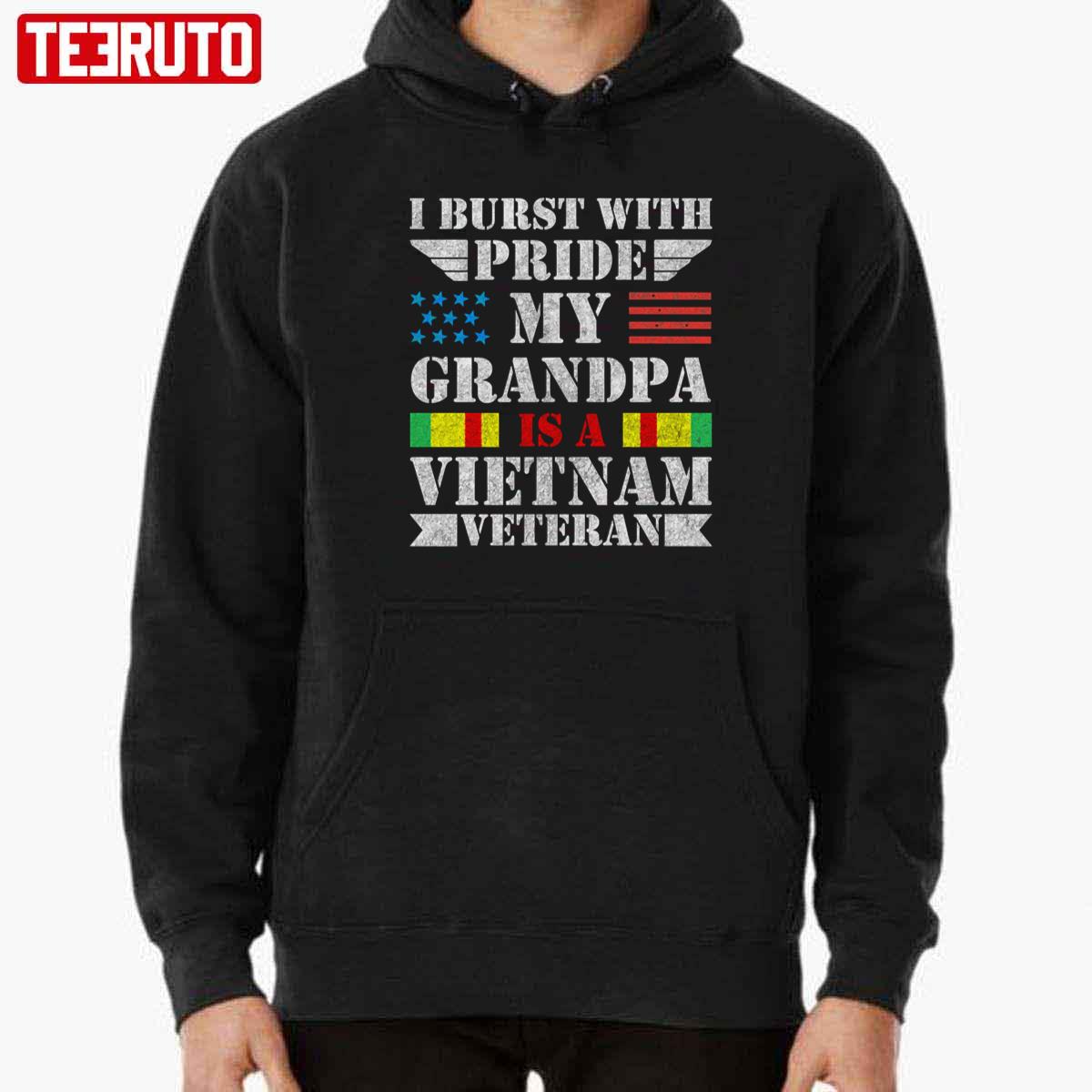 Proud Grandson Granddaughter Of A Vietnam Veteran Unisex T-Shirt