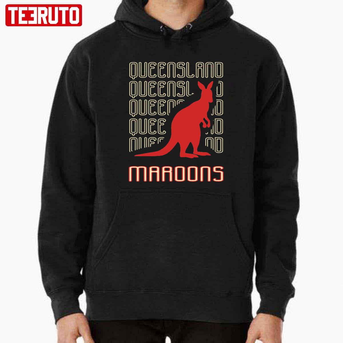 Queensland Maroons Kangaroo Unisex T-Shirt