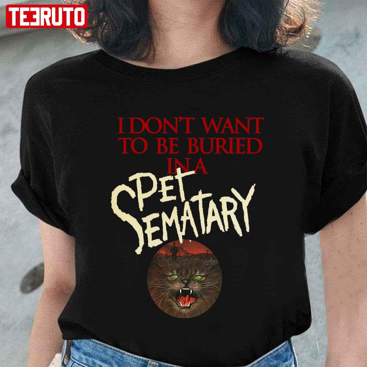 ramones pet sematary shirt