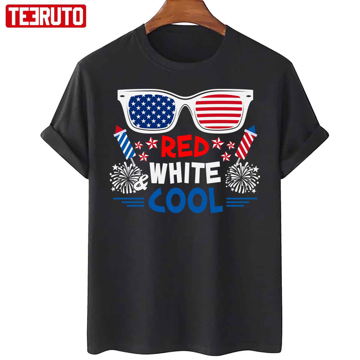 Red White Cool American Patriots Range 4th Of July Unisex T-Shirt