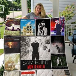 Sam Hunt Albums Quilt Blanket 02